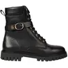 Image de Tommy Hilfiger, Femmes, Bottes, Botte à lacets avec boucle, Noir, (36)