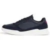 Image de Tommy Hilfiger, Hommes, Baskets, Mix Cupsole Elevated en cuir - 58213, Bleu, (42)