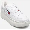 Image de TJW RETRO BASKET FLATFORM ESS par Tommy Jeans Blanc 40 Femme
