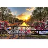 Image de Puzzle 1000 pièces : Coucher de soleil à Amsterdam Mr Broccoli