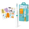 Image de Philips Sonicare For Kids HX3601 - Design a Pet Edition - brosse à dents - blanc/bleu aqua