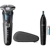 Image de Philips 5000 Series S5889 - Special Edition - rasoir - sans fil - brun cuir - avec tondeuse de précision Philips SmartClick