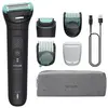 Image de Philips Body Groomer 7000 Series - Tête flexible 2D, système de coupe/rasage double - BG7470/15
