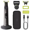 Image de Tondeuse homme Philips One Blade Pro 360 Visage et Corps QP6652/61 5,4 W Noir et Gris