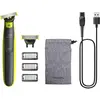 Image de Philips, Tondeuse barbe + cheveux, OneBlade 360 Face