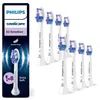 Image de Lot de 8 têtes de brosse - PHILIPS - HX6058/87 - S2 white blanc
