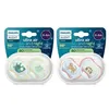 Image de Lot de 4 sucettes ultra air - PHILIPS AVENT - SCF087/22 - Jour et nuit - Sans BPA - Jaune / Orange