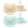 Image de Avent Ultra Soft   Sucette en silicone ultra douce (0 mois)   Pour peaux sensibles   Lot de 2