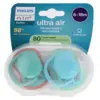 Image de Avent Ultra Air Sucettes Orthodontiques Unies 6-18 Mois x 2