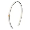 Image de Balmain Hair Couture Cellulose Acetate Headband White/Black Small Serre-tête 1 art.