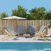 Image de vidaXL Strandhanddoeken 6 st 400 g/m² 60x135 cm stof grijs3157053