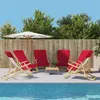 Image de vidaXL Strandhanddoeken 6 st 400 g/m² 60x135 cm stof bordeauxrood3157057
