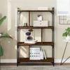 Image de VidaXL Bibliothèque 4 niveaux chêne brun 76x32x123cm bois d'ingénierie 833939