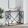 Image de vidaXL Table console sonoma gris 100x40x80 cm bois d'ingénierie 834118
