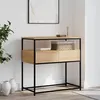 Image de Table console chêne sonoma 75x40x75 cm bois d ingénierie