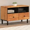 Image de vidaXL Meuble TV 70x33x46 cm Bois d'acacia massif 356856