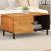 Image de vidaXL Table basse 80x50x40 cm bois massif d'acacia 356859