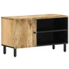 Image de vidaXL Meuble TV 80x31x46 cm bois massif de manguier356906