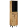 Image de Armoire de salle de bain 38x33x160 cm bois massif de manguier