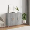 Image de vidaXL Buffet sonoma gris 90x34x80 cm bois d'ingénierie828098