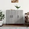Image de vidaXL Buffet sonoma gris 90x34x80 cm bois d'ingénierie 828122
