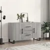 Image de vidaXL Buffet sonoma gris 100x36x60 cm bois d'ingénierie828202