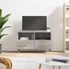 Image de vidaXL Meuble TV Sonoma gris 80x36x50 cm Bois d'ingénierie828954