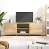 Image de Meuble TV chêne sonoma 150x30x50 cm bois d ingénierie