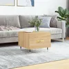Image de Table basse Chêne sonoma 50x50x40 cm Bois d ingénierie