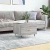 Image de vidaXL Table basse Sonoma gris 50x50x40 cm Bois d'ingénierie829360