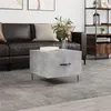 Image de Table basse gris béton 50x50x40 cm bois d ingénierie