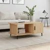 Image de vidaXL Table basse chêne sonoma 90x50x40 cm bois d'ingénierie829503