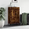 Image de Buffet haut chêne fumé 69,5x31x115 cm bois d ingénierie