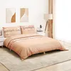 Image de Ensemble de housse de couette rose 260x220 cm Coton