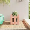 Image de Vidaxl Jardinière de Jardin avec Clôture, 30x30x30 cm, Bois Massif de Douglas