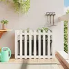 Image de vidaXL Lit surélevé de jardin design de clôture 100x50x70cm pin massif 832483