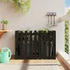 Image de vidaXL Lit surélevé de jardin design de clôture 100x50x70cm pin massif 832484