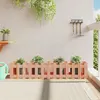 Image de vidaXL Lit surélevé de jardin design de clôture bois douglas massif 832490