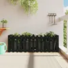 Image de vidaXL Lit surélevé de jardin design de clôture 150x50x50cm pin massif 832494