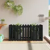 Image de vidaXL Lit surélevé de jardin design de clôture 150x50x70cm pin massif 832499