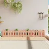 Image de vidaXL Lit surélevé de jardin design de clôture bois douglas massif 832505
