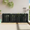 Image de vidaXL Lit surélevé de jardin design de clôture 200x50x70cm pin massif 832514