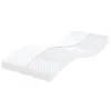 Image de Matelas mousse 80x200 cm vidaxl accueil ferme soutien souple epaisseur 10 cm 7 zones housse de matelas