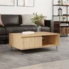 Image de Table basse chêne sonoma 90x60x35 cm bois d ingénierie