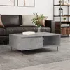 Image de vidaXL Table basse gris béton 90x60x35 cm bois d'ingénierie827064