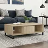 Image de vidaXL Table basse chêne sonoma 104x60x35 cm bois d'ingénierie827095
