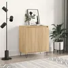 Image de vidaXL Dressoir 60x35x70 cm bewerkt hout sonoma eikenkleurig827159