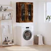 Image de Armoire murale chêne fumé 69,5x34x90 cm