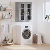 Image de vidaXL Armoire murale gris béton 69,5x34x90 cm828472