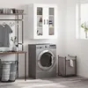 Image de Armoire murale blanc 69,5x34x90 cm